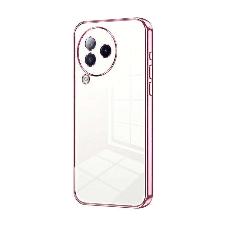 Transparent Plating Fine Hole Phone Case