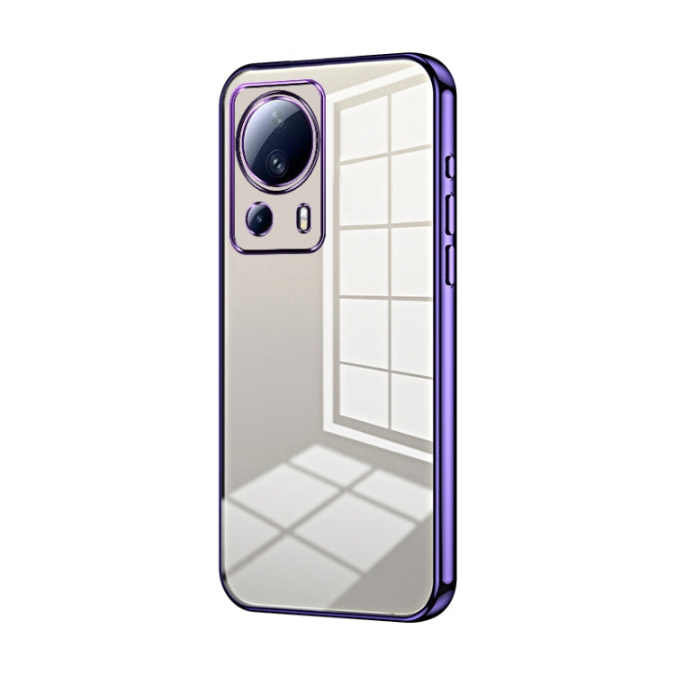 Transparent Plating Fine Hole Phone Case