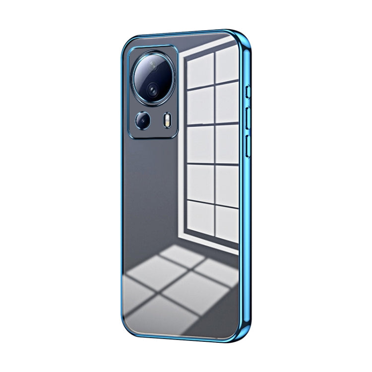 Transparent Plating Fine Hole Phone Case