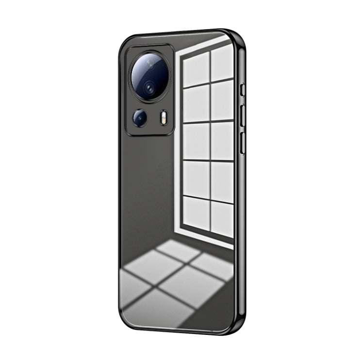 Transparent Plating Fine Hole Phone Case