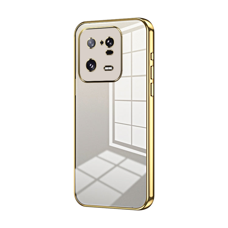 Transparent Plating Fine Hole Phone Case