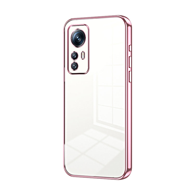 Transparent Plating Fine Hole Phone Case