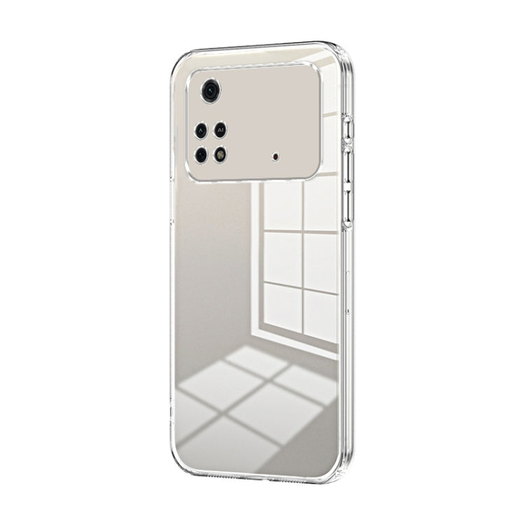 Transparent Plating Fine Hole Phone Case