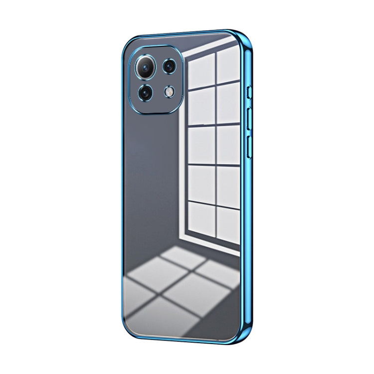 Transparent Plating Fine Hole Phone Case
