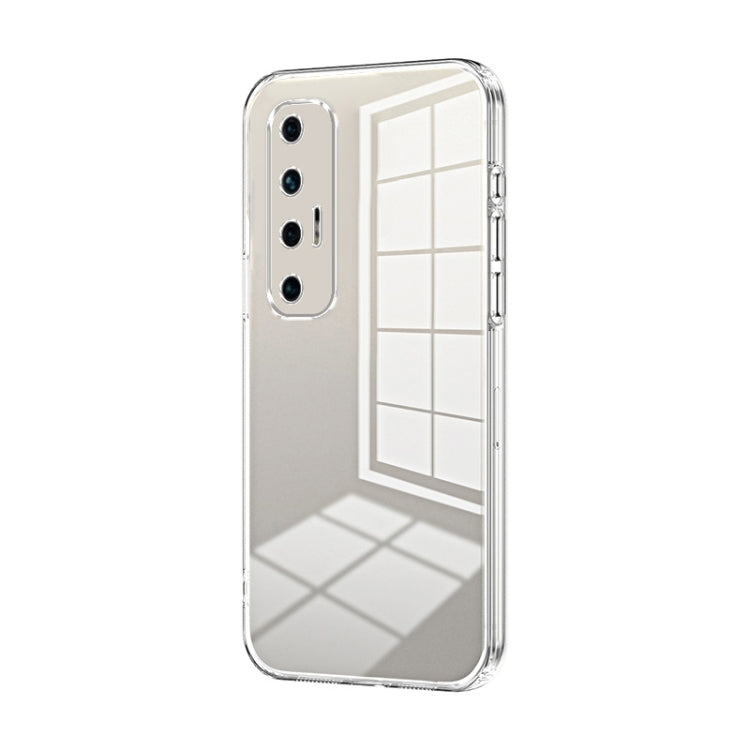 Transparent Plating Fine Hole Phone Case