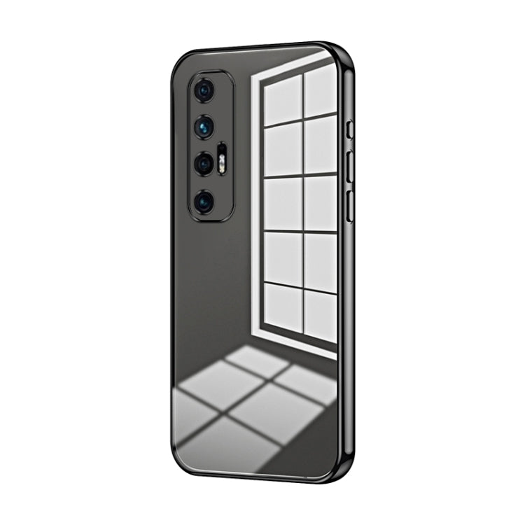 Transparent Plating Fine Hole Phone Case