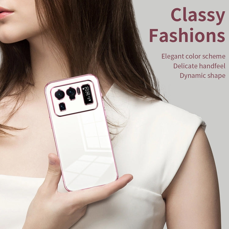 Transparent Plating Fine Hole Phone Case