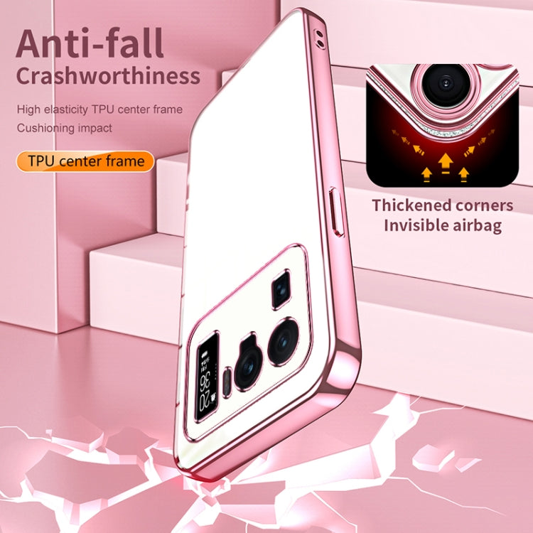 Transparent Plating Fine Hole Phone Case