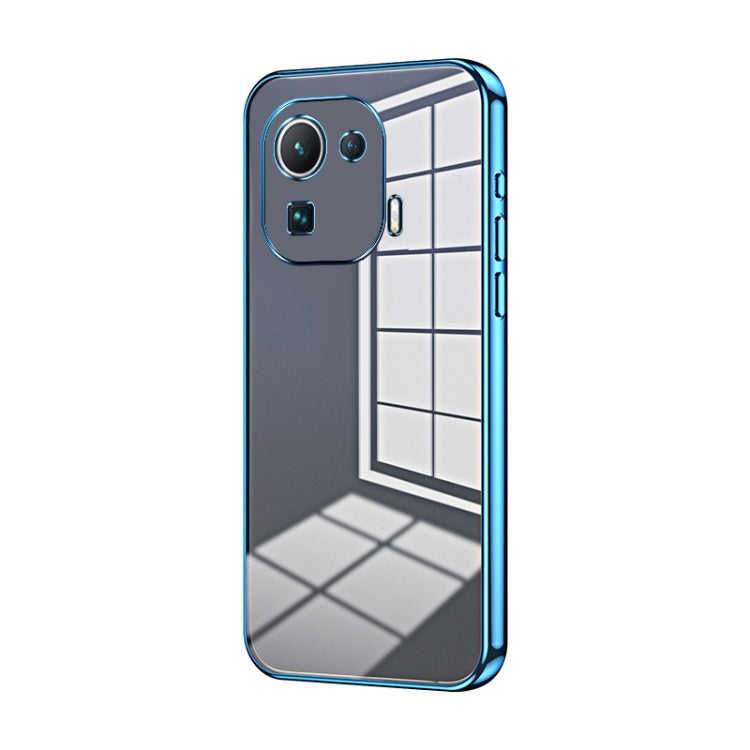 Transparent Plating Fine Hole Phone Case