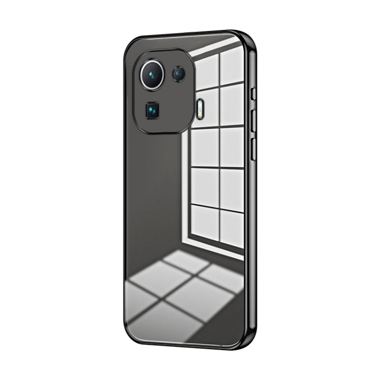 Transparent Plating Fine Hole Phone Case