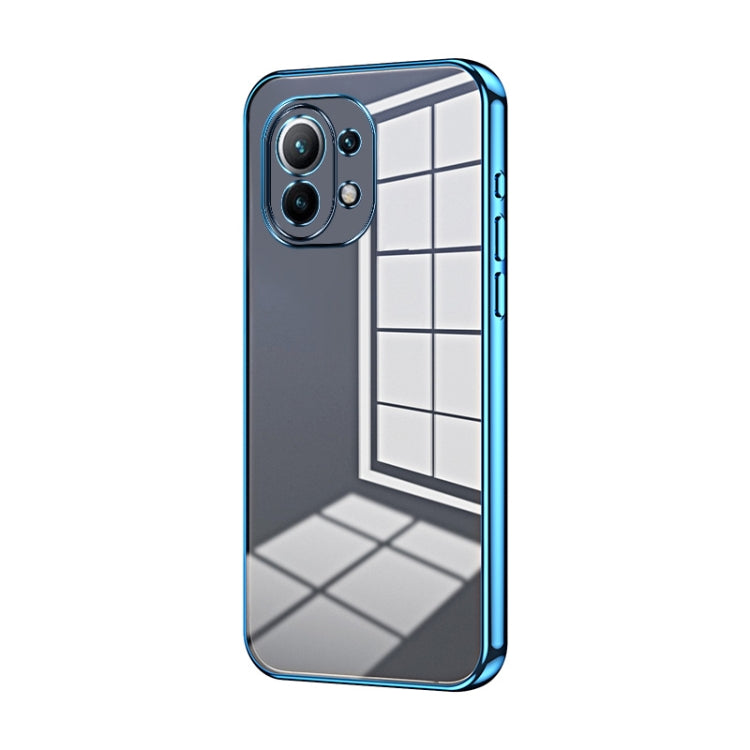 Transparent Plating Fine Hole Phone Case