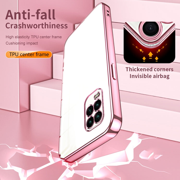 Transparent Plating Fine Hole Phone Case