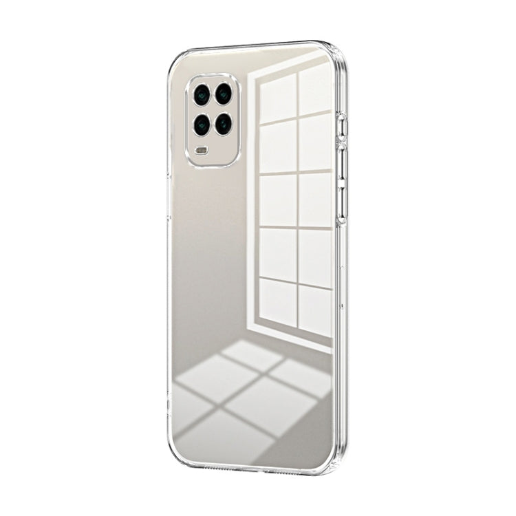 Transparent Plating Fine Hole Phone Case