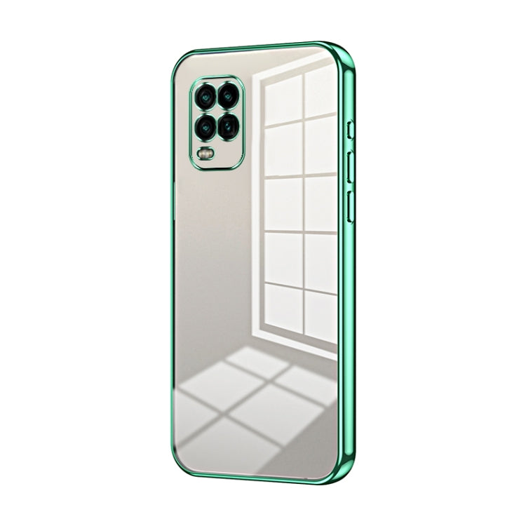 Transparent Plating Fine Hole Phone Case