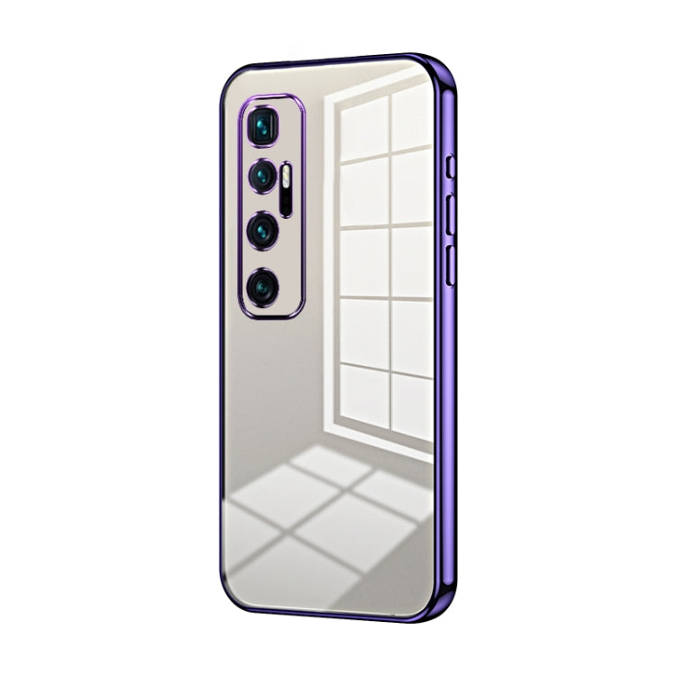 Transparent Plating Fine Hole Phone Case