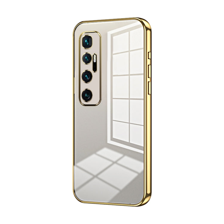 Transparent Plating Fine Hole Phone Case