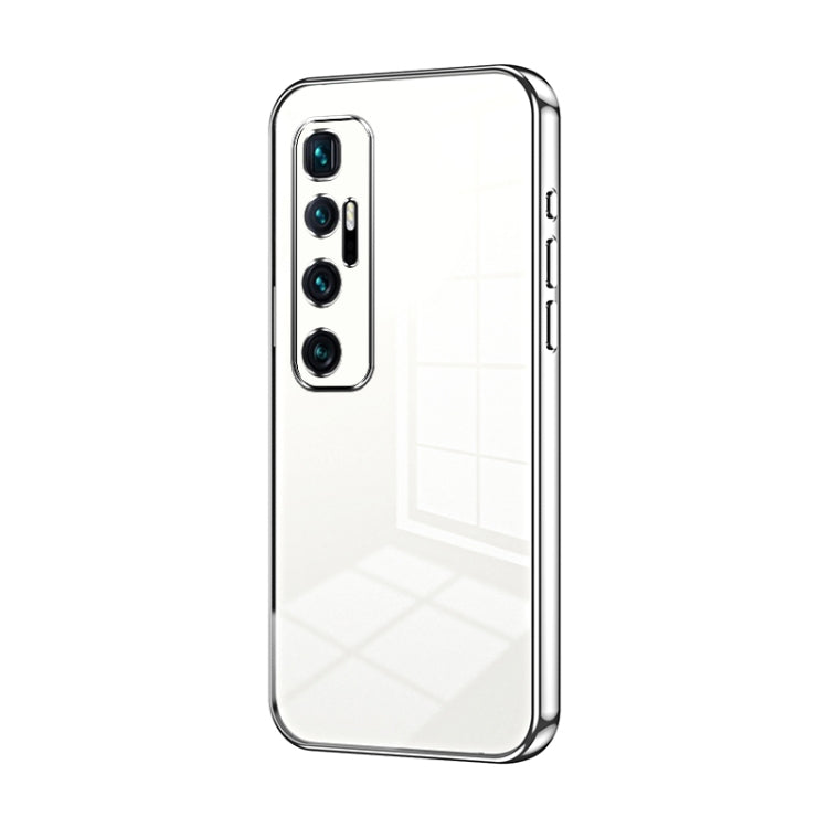 Transparent Plating Fine Hole Phone Case