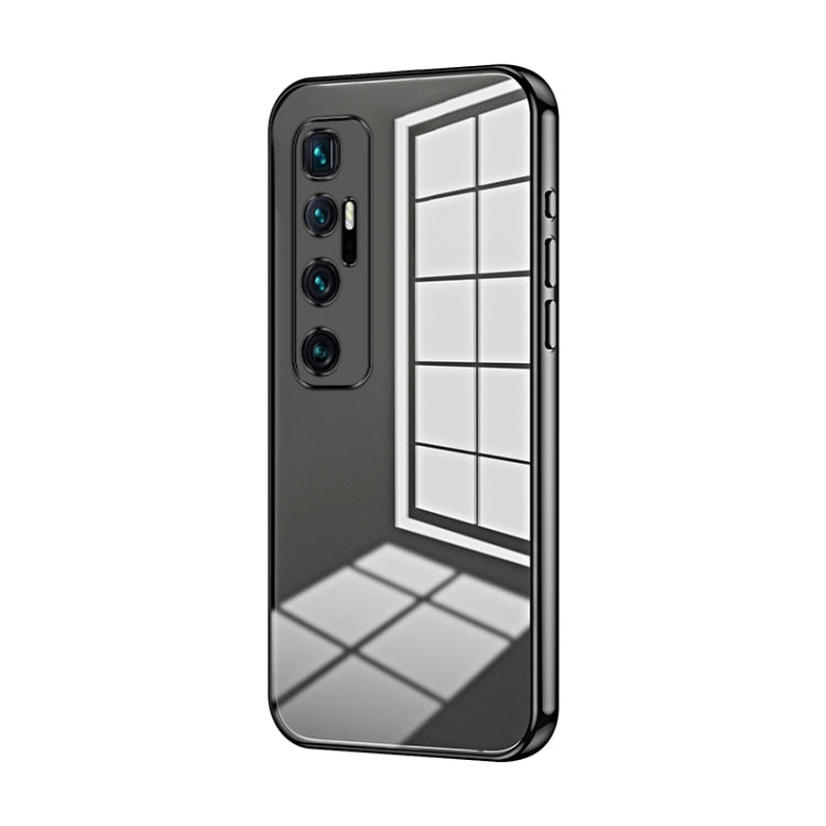 Transparent Plating Fine Hole Phone Case