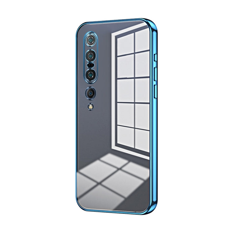 Transparent Plating Fine Hole Phone Case