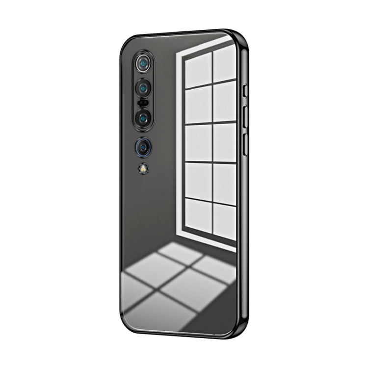 Transparent Plating Fine Hole Phone Case