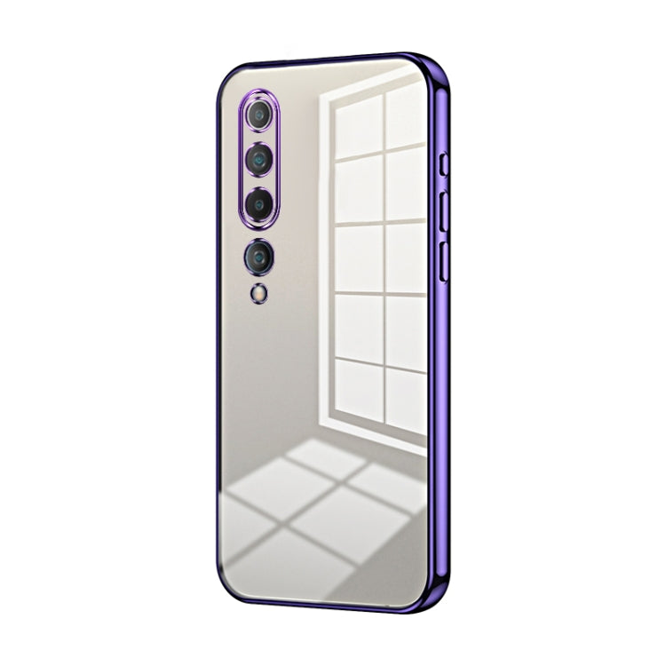 Transparent Plating Fine Hole Phone Case