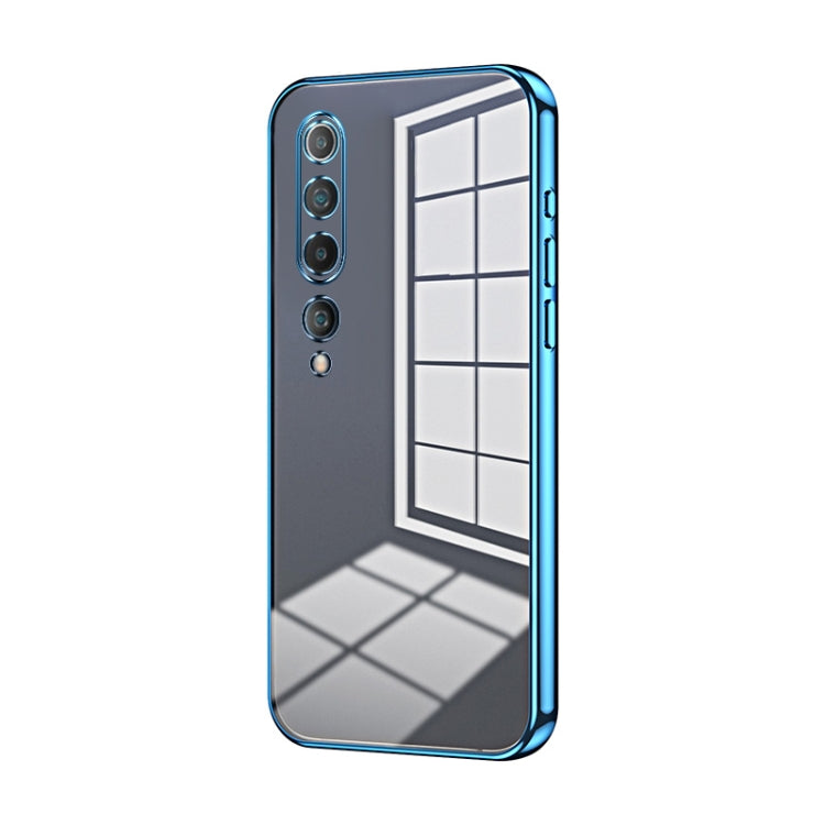 Transparent Plating Fine Hole Phone Case