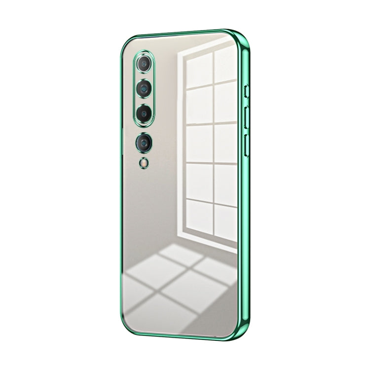 Transparent Plating Fine Hole Phone Case