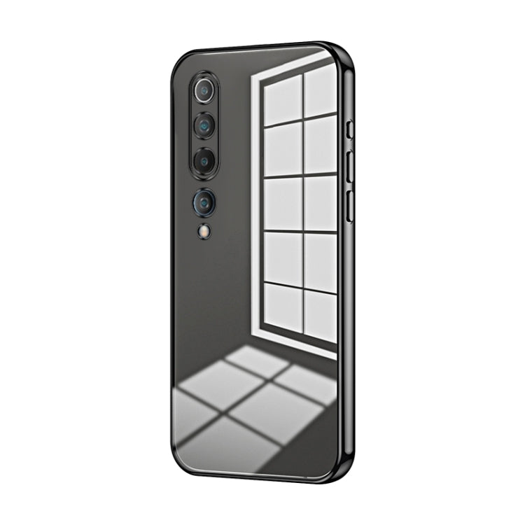 Transparent Plating Fine Hole Phone Case