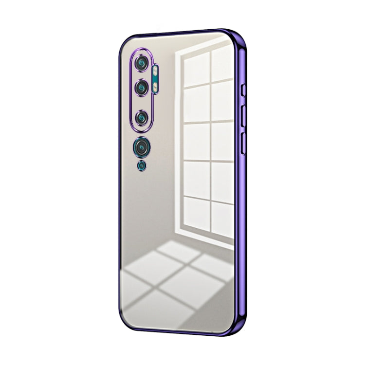 Transparent Plating Fine Hole Phone Case