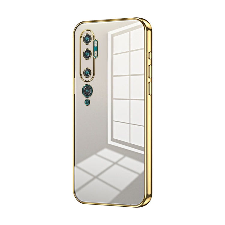 Transparent Plating Fine Hole Phone Case