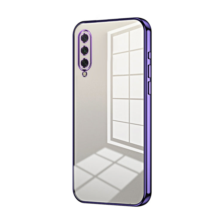 Transparent Plating Fine Hole Phone Case