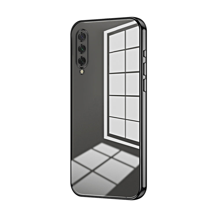 Transparent Plating Fine Hole Phone Case