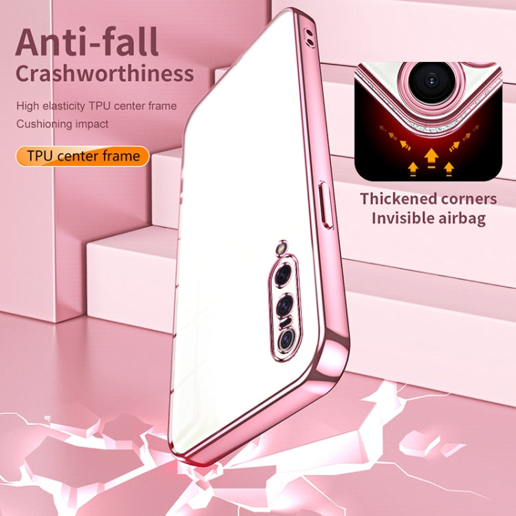 Transparent Plating Fine Hole Phone Case