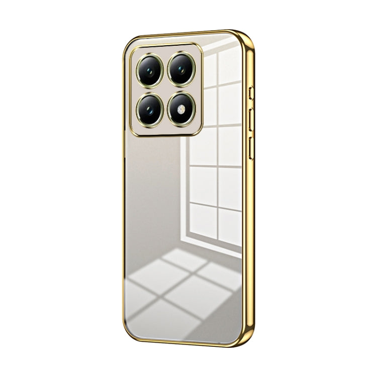 Transparent Plating Fine Hole Phone Case