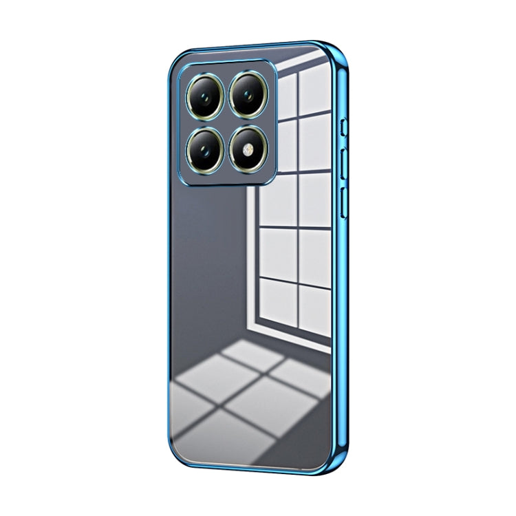 Transparent Plating Fine Hole Phone Case