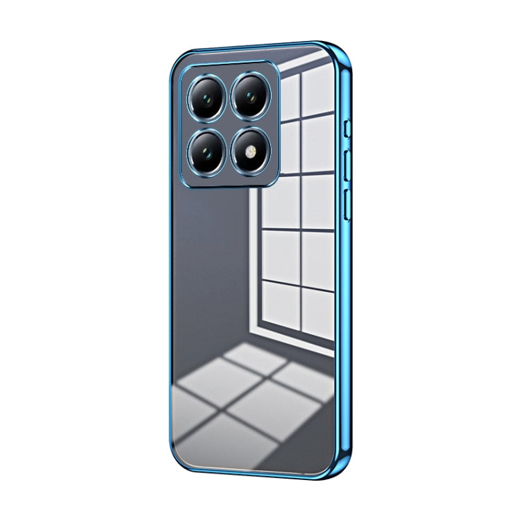 Transparent Plating Fine Hole Phone Case