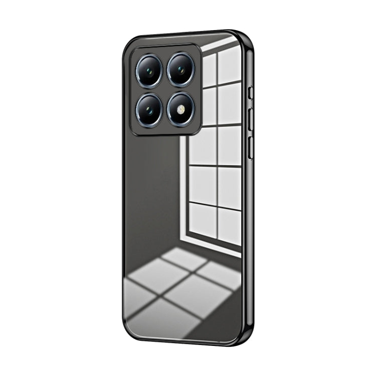 Transparent Plating Fine Hole Phone Case