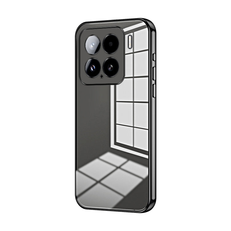 Transparent Plating Fine Hole Phone Case, For Xiaomi Civi 5 Pro, For Xiaomi 15 Pro, For Xiaomi 15