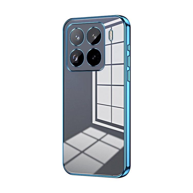 Transparent Plating Fine Hole Phone Case, For Xiaomi Civi 5 Pro, For Xiaomi 15 Pro, For Xiaomi 15