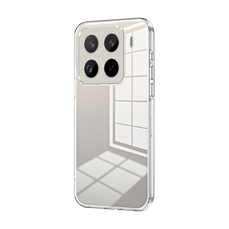 Transparent Plating Fine Hole Phone Case, For Xiaomi Civi 5 Pro, For Xiaomi 15 Pro, For Xiaomi 15