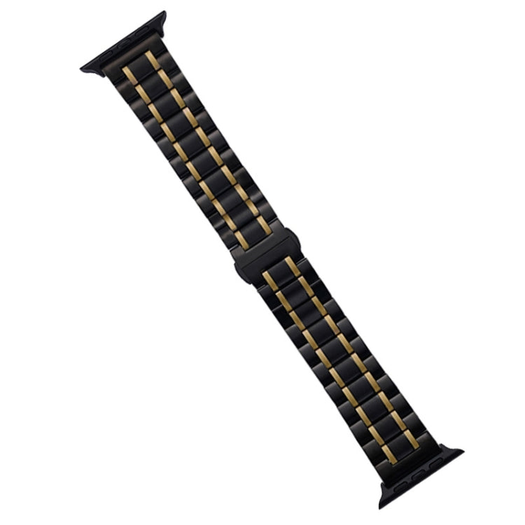 Five-Beads Stainless Steel Watch Band, For Apple Watch SE 2023 44mm, For Apple Watch SE 2023 40mm