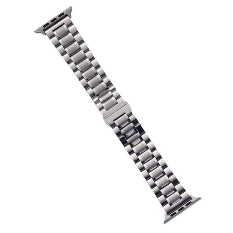 Five-Beads Stainless Steel Watch Band, For Apple Watch SE 2023 44mm, For Apple Watch SE 2023 40mm