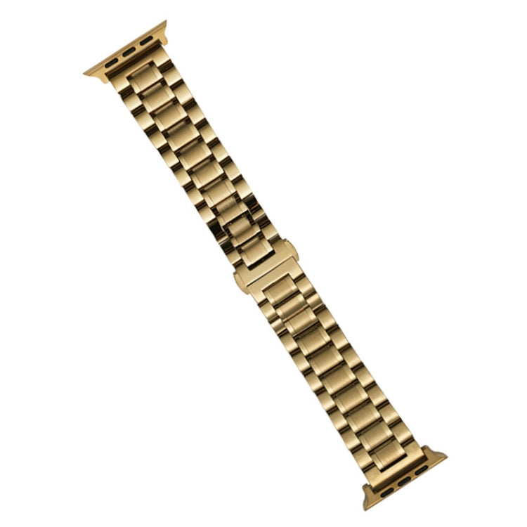 Five-Beads Stainless Steel Watch Band, For Apple Watch SE 2023 44mm, For Apple Watch SE 2023 40mm