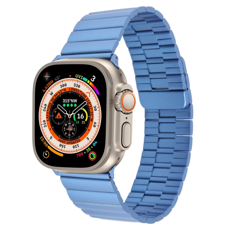 Bamboo Stainless Steel Magnetic Watch Band, For Apple Watch Series 9 45mm, For Apple Watch Series 9 41mm, For Apple Watch Ultra 49mm