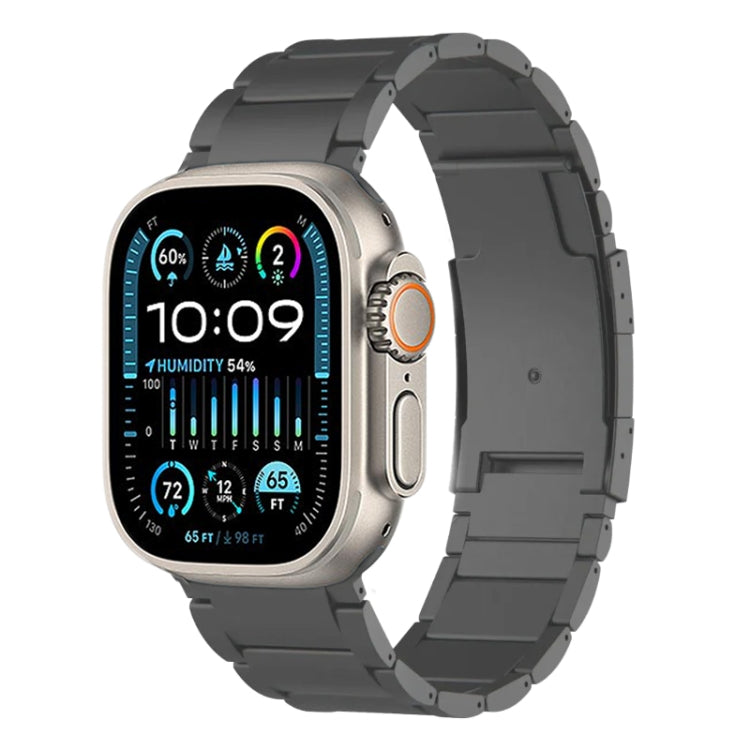 Titanium Metal Watch Band, For Apple Watch Series 10 46mm, For Apple Watch Series 10 42mm, For Apple Watch SE 2023 44mm, For Apple Watch SE 2023 40mm, For Apple Watch Ultra 2 49mm, For Apple Watch Series 9 45mm
