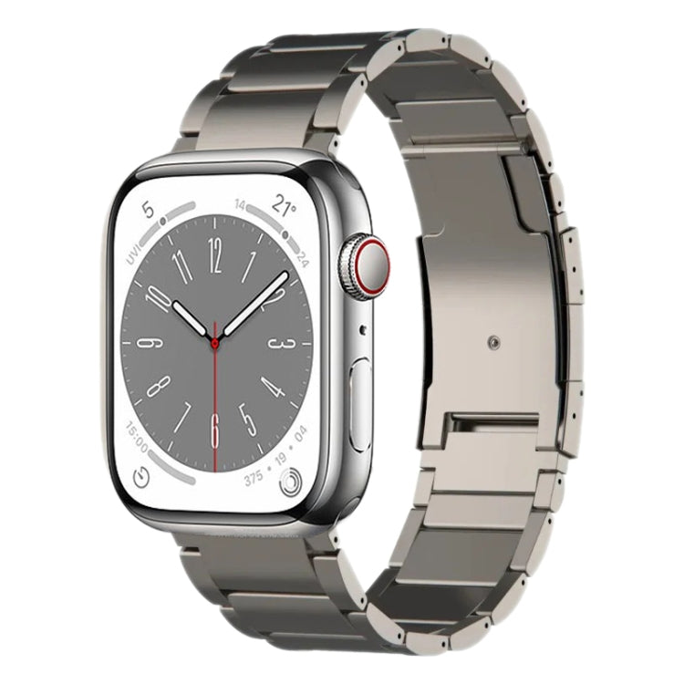 Titanium Metal Watch Band, For Apple Watch Series 9 41mm, For Apple Watch Ultra 49mm, For Apple Watch Series 8 41mm, For Apple Watch Series 8 45mm, For Apple Watch SE 2022 40mm, For Apple Watch SE 2022 44mm