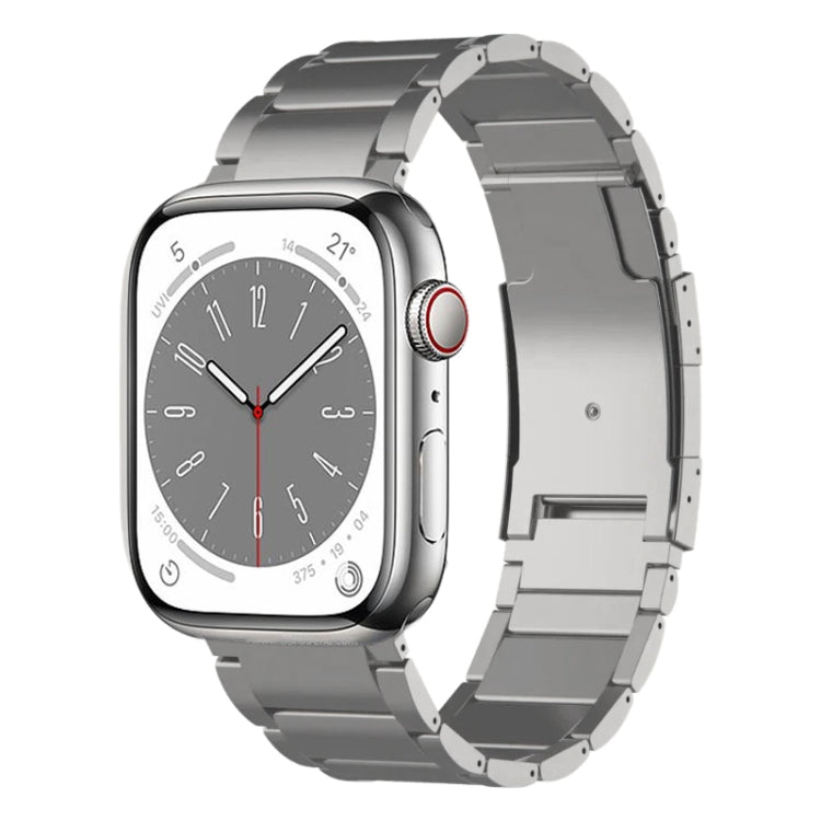 Titanium Metal Watch Band, For Apple Watch Series 9 41mm, For Apple Watch Ultra 49mm, For Apple Watch Series 8 41mm, For Apple Watch Series 8 45mm, For Apple Watch SE 2022 40mm, For Apple Watch SE 2022 44mm