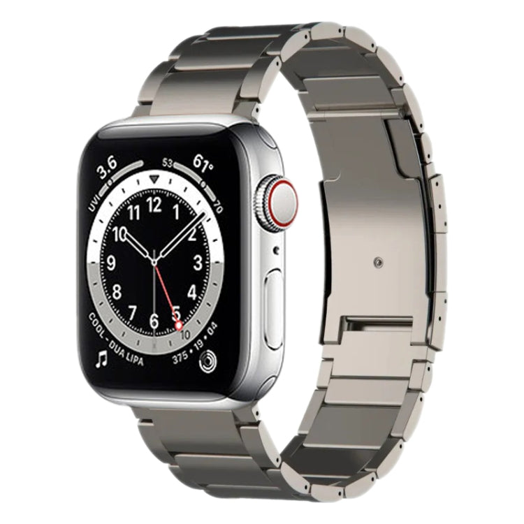 Titanium Metal Watch Band, For Apple Watch Series 7 41mm, For Apple Watch Series 7 45mm, For Apple Watch SE 40mm, For Apple Watch SE 44mm, For Apple Watch Series 6 40mm, For Apple Watch Series 6 44mm