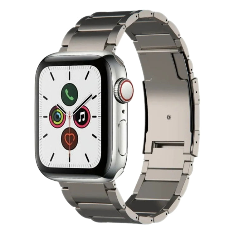 Titanium Metal Watch Band, For Apple Watch Series 5 44mm, For Apple Watch Series 5 40mm, For Apple Watch Series 4 44mm, For Apple Watch Series 4 40mm, For Apple Watch Series 3 38mm, For Apple Watch Series 3 42mm