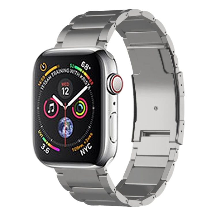 Titanium Metal Watch Band, For Apple Watch Series 5 44mm, For Apple Watch Series 5 40mm, For Apple Watch Series 4 44mm, For Apple Watch Series 4 40mm, For Apple Watch Series 3 38mm, For Apple Watch Series 3 42mm